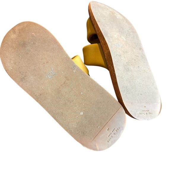 Rag & Bone Green Moss Parque Recycled Materials Slides Sandals Size 40 /  10 - Picture 8 of 9